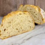 photo of a recipe for artisan sourdough bread for beginners