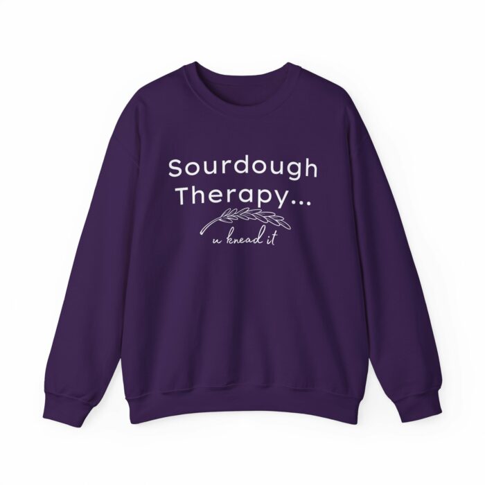 Sourdough Therapy...You Knead It Crewneck Sweatshirt - Image 5