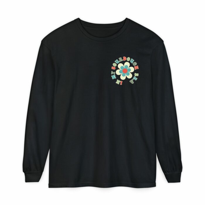 Unisex Garment-dyed Long Sleeve T-Shirt - Image 2
