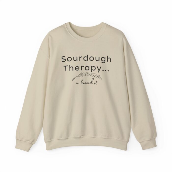 Sourdough Therapy...You Knead it - Crewneck Sweatshirt - Image 7