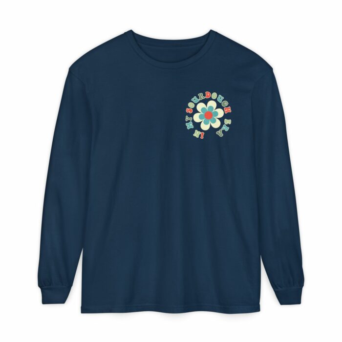 Unisex Garment-dyed Long Sleeve T-Shirt - Image 14