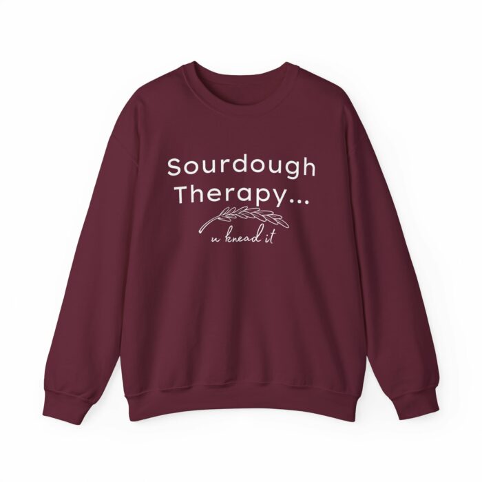 Sourdough Therapy...You Knead It Crewneck Sweatshirt - Image 9