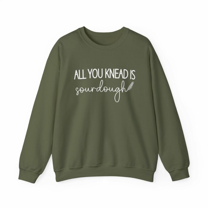 All You Knead Is Sourdough - Crewneck Sweatshirt - Image 5