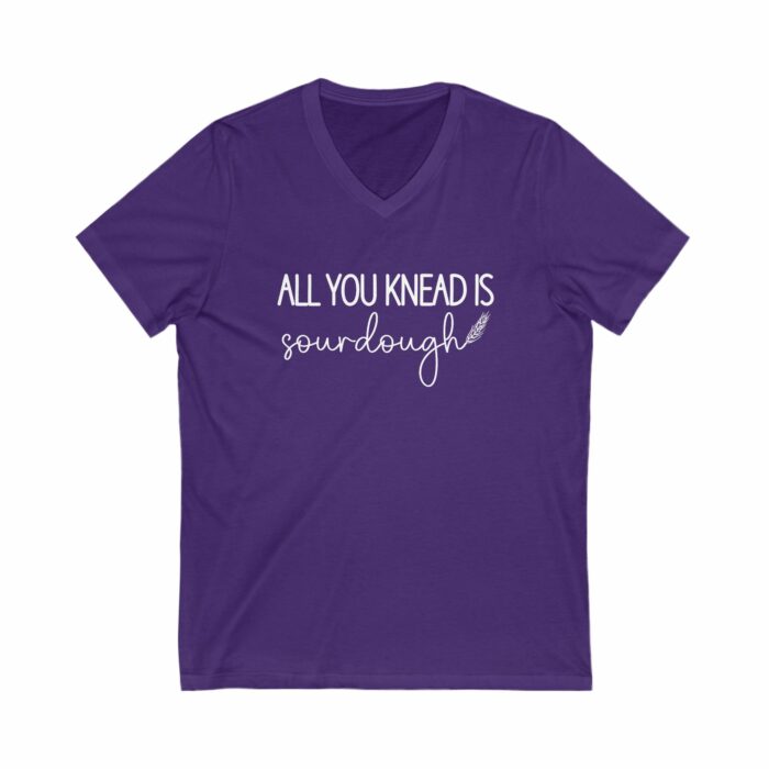 All You Knead Is Sourdough - V-Neck Tee - Image 8