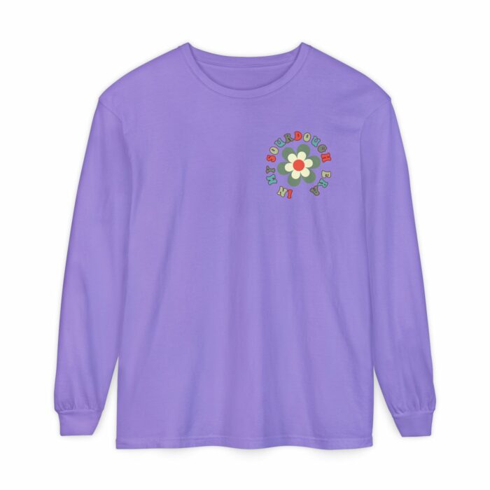 Unisex Garment-dyed Long Sleeve T-Shirt - Image 15