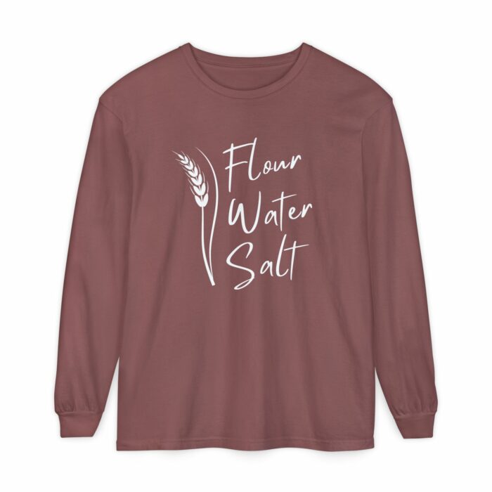 Flour Water Salt- Long Sleeve T-Shirt - Image 3