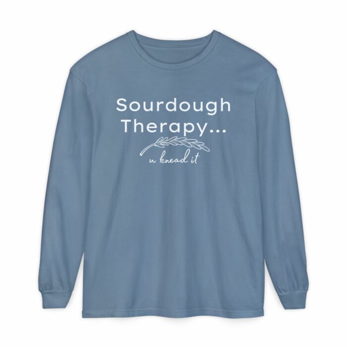Sourdough Therapy, You Knead It- Long Sleeve T-Shirt - Image 14