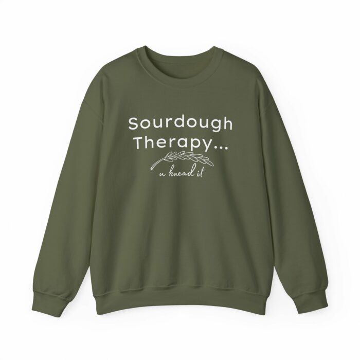 Sourdough Therapy...You Knead it - Crewneck Sweatshirt - Image 5