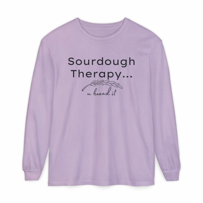 Sourdough Therapy, You Knead It- Long Sleeve T-Shirt - Image 9
