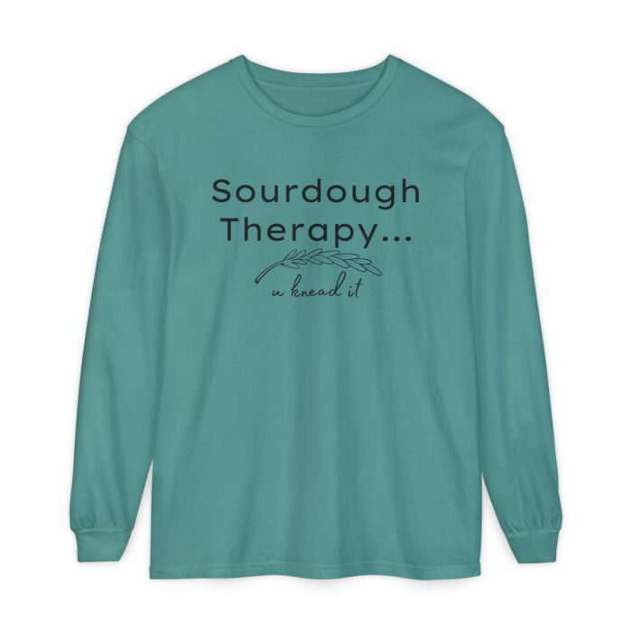 Sourdough Therapy, You Knead It- Long Sleeve T-Shirt - Image 16