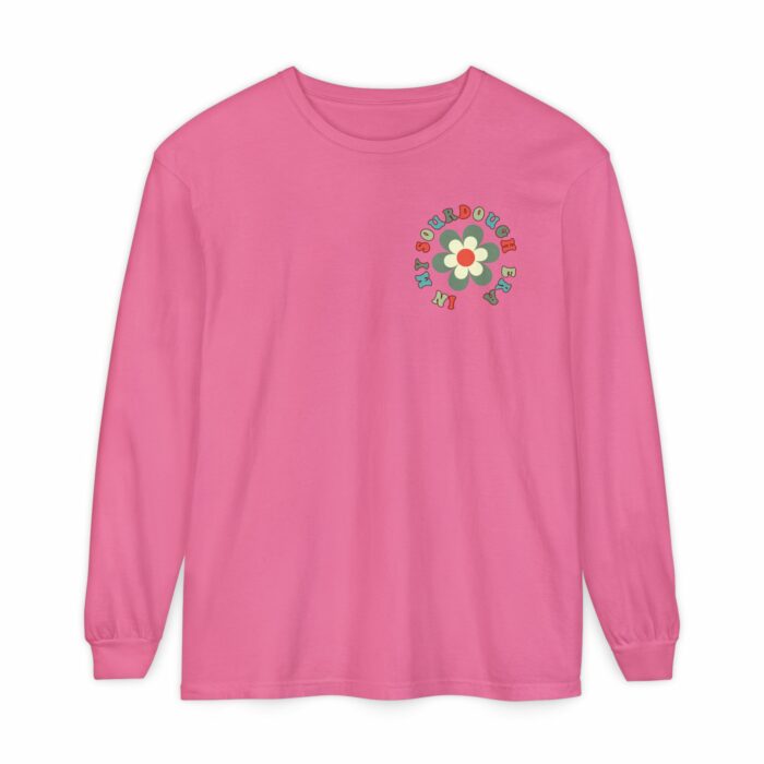 Unisex Garment-dyed Long Sleeve T-Shirt - Image 8