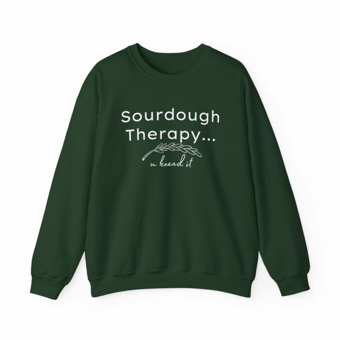 Sourdough Therapy...You Knead it - Crewneck Sweatshirt - Image 2