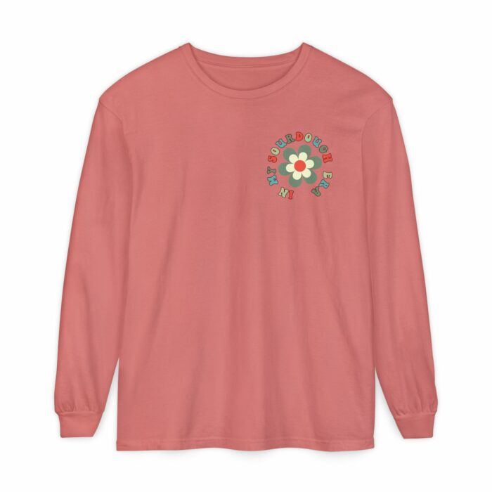 Unisex Garment-dyed Long Sleeve T-Shirt - Image 16
