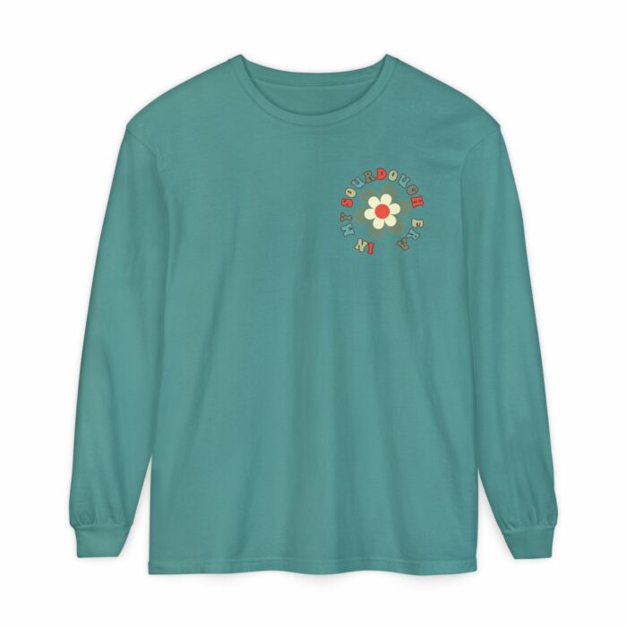 Unisex Garment-dyed Long Sleeve T-Shirt - Image 13