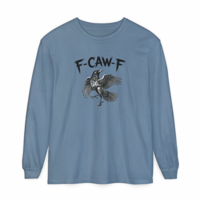 F-AWK-F Crow Long Sleeve T-shirt - Image 4