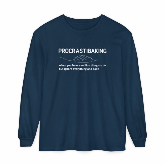Procrastibaking - Long Sleeve T-Shirt - Image 14