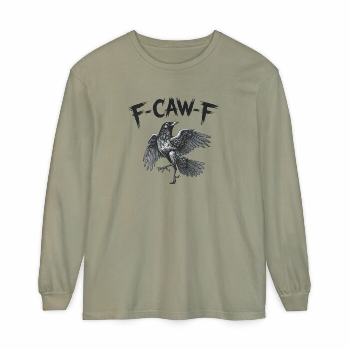 F-AWK-F Crow Long Sleeve T-shirt - Image 15