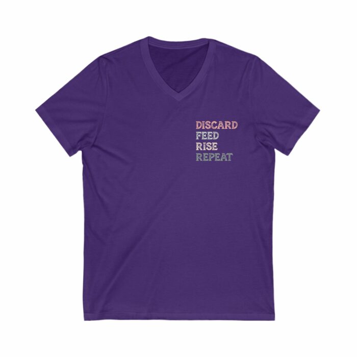 Discard, Feed, Rise, Repeat - V-Neck Tee - Image 8