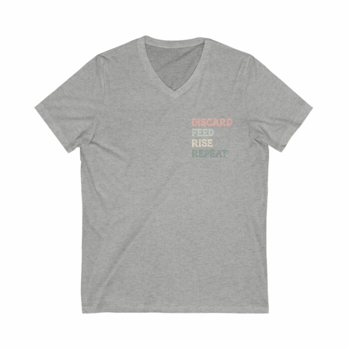 Discard, Feed, Rise, Repeat - V-Neck Tee - Image 2