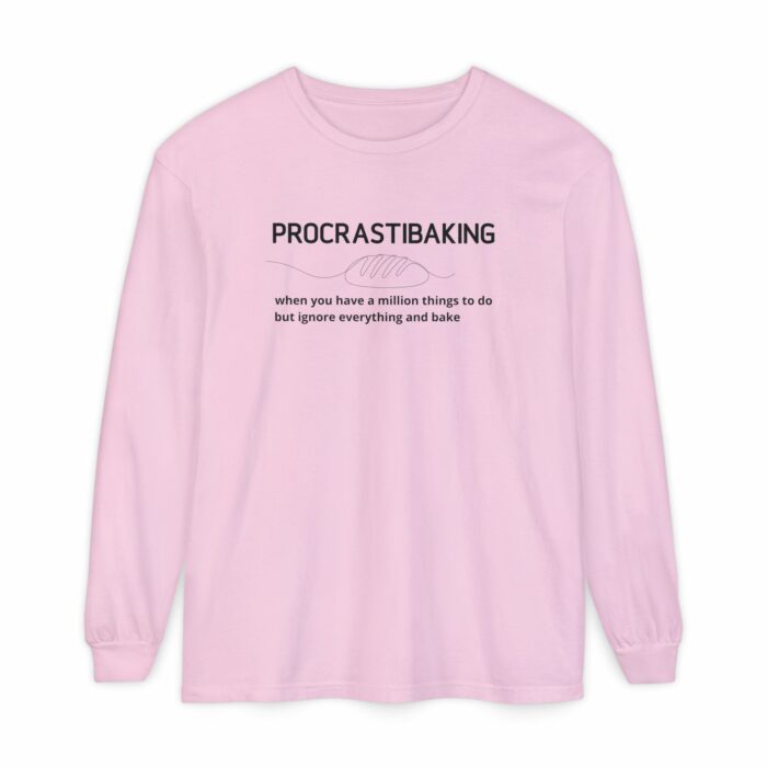Procrastibaking - Long Sleeve T-Shirt - Image 4