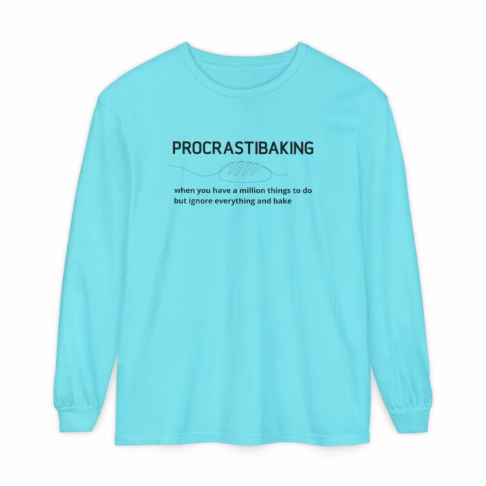 Procrastibaking - Long Sleeve T-Shirt - Image 11