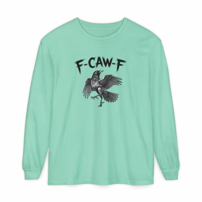 F-AWK-F Crow Long Sleeve T-shirt - Image 7