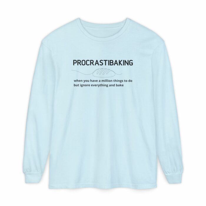 Procrastibaking - Long Sleeve T-Shirt - Image 8