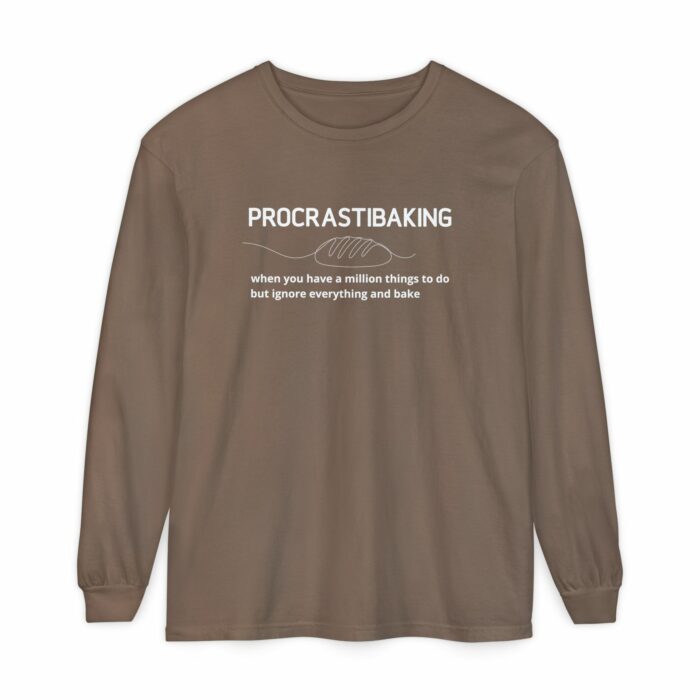 Procrastibaking - Long Sleeve T-Shirt - Image 16