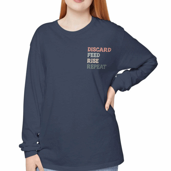 Discard, Feed, Rise, Repeat Long Sleeve T-Shirt