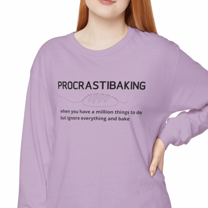 Procrastibaking - Long Sleeve T-Shirt