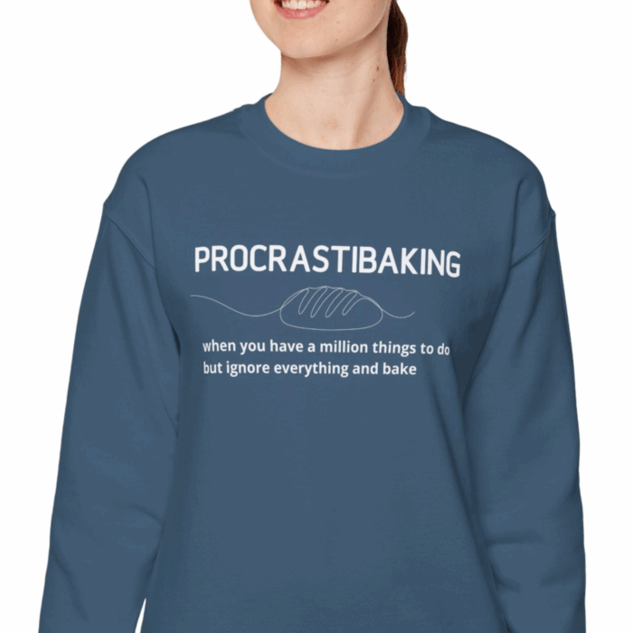 Procrastibaking - Crewneck Sweatshirt