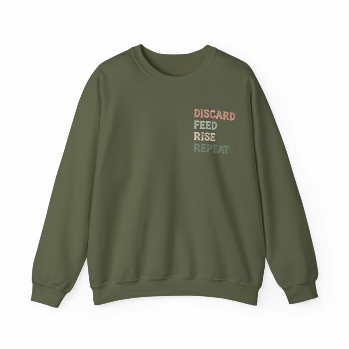 Discard, Feed, Rise, Repeat - Crewneck Sweatshirt - Image 9