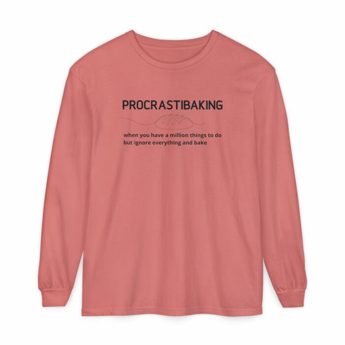 Procrastibaking - Long Sleeve T-Shirt - Image 15