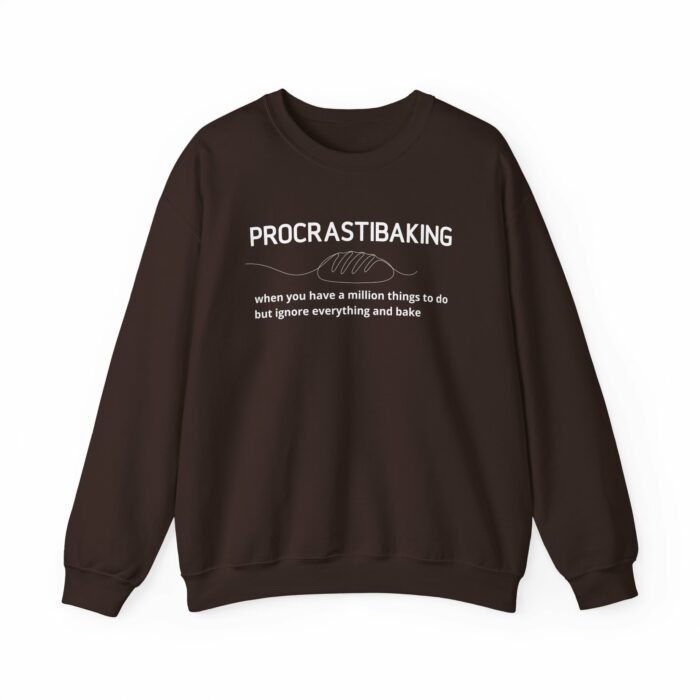 Procrastibaking - Crewneck Sweatshirt - Image 4