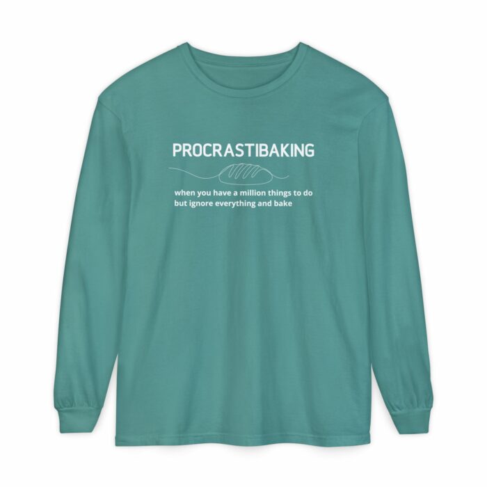 Procrastibaking - Long Sleeve T-Shirt - Image 13