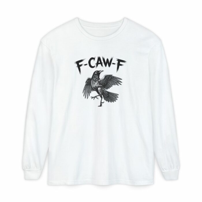 F-AWK-F Crow Long Sleeve T-shirt - Image 2