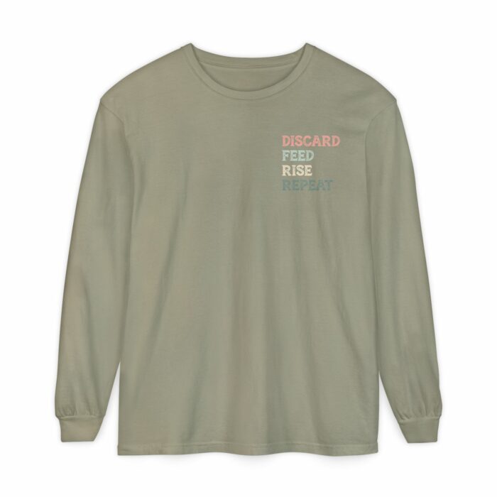 Discard, Feed, Rise, Repeat Long Sleeve T-Shirt - Image 13
