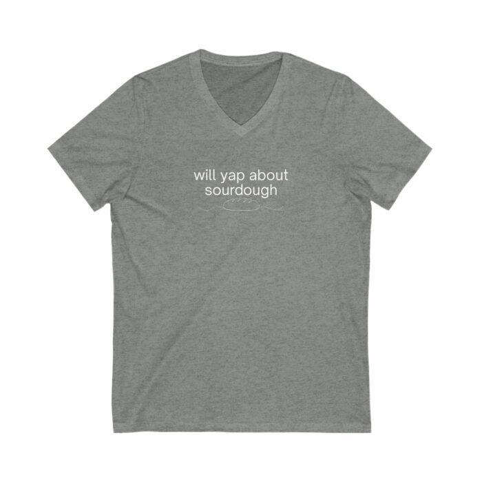 Will Yap About Sourdough - V-Neck Tee - Image 5