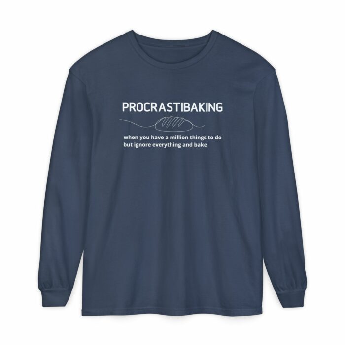 Procrastibaking - Long Sleeve T-Shirt - Image 12