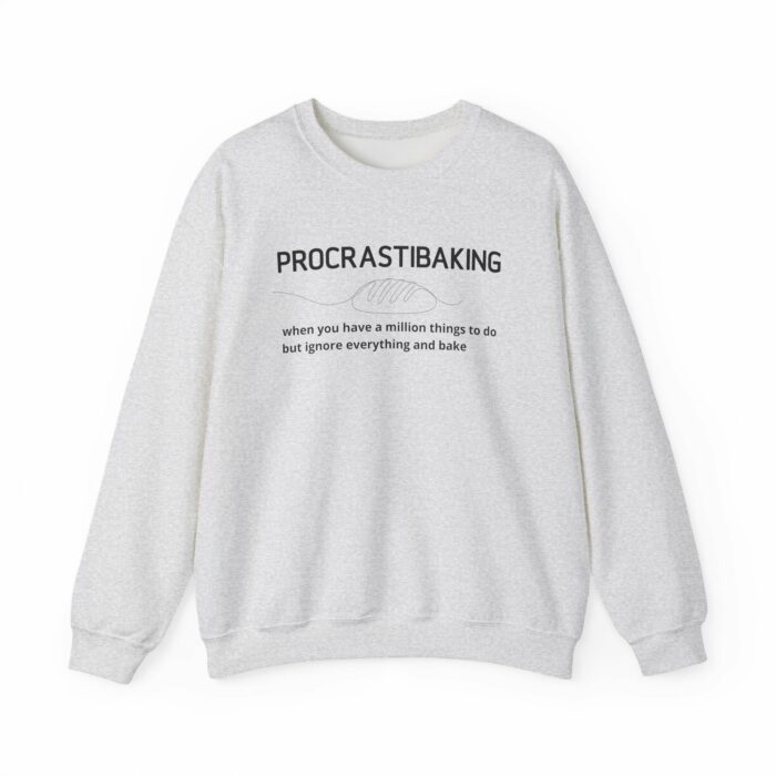 Procrastibaking - Crewneck Sweatshirt - Image 2