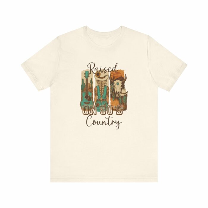 Raised On 90's Country Shirt, Country, Western, Cowgirl, Guitar, Cowgirl Boots, Cowgirl Hat, Cow Skull - Image 3